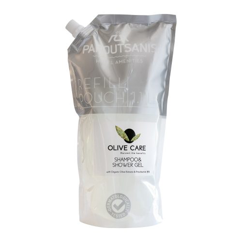 Olive Care Shampoo & Shower Gel Refill Pouch 1100ml