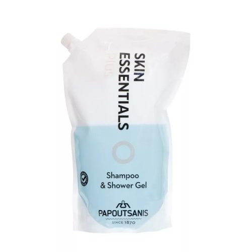 Skin Essentials 2 in 1 Shampoo & Shower Gel Refill Pouch 1100ml